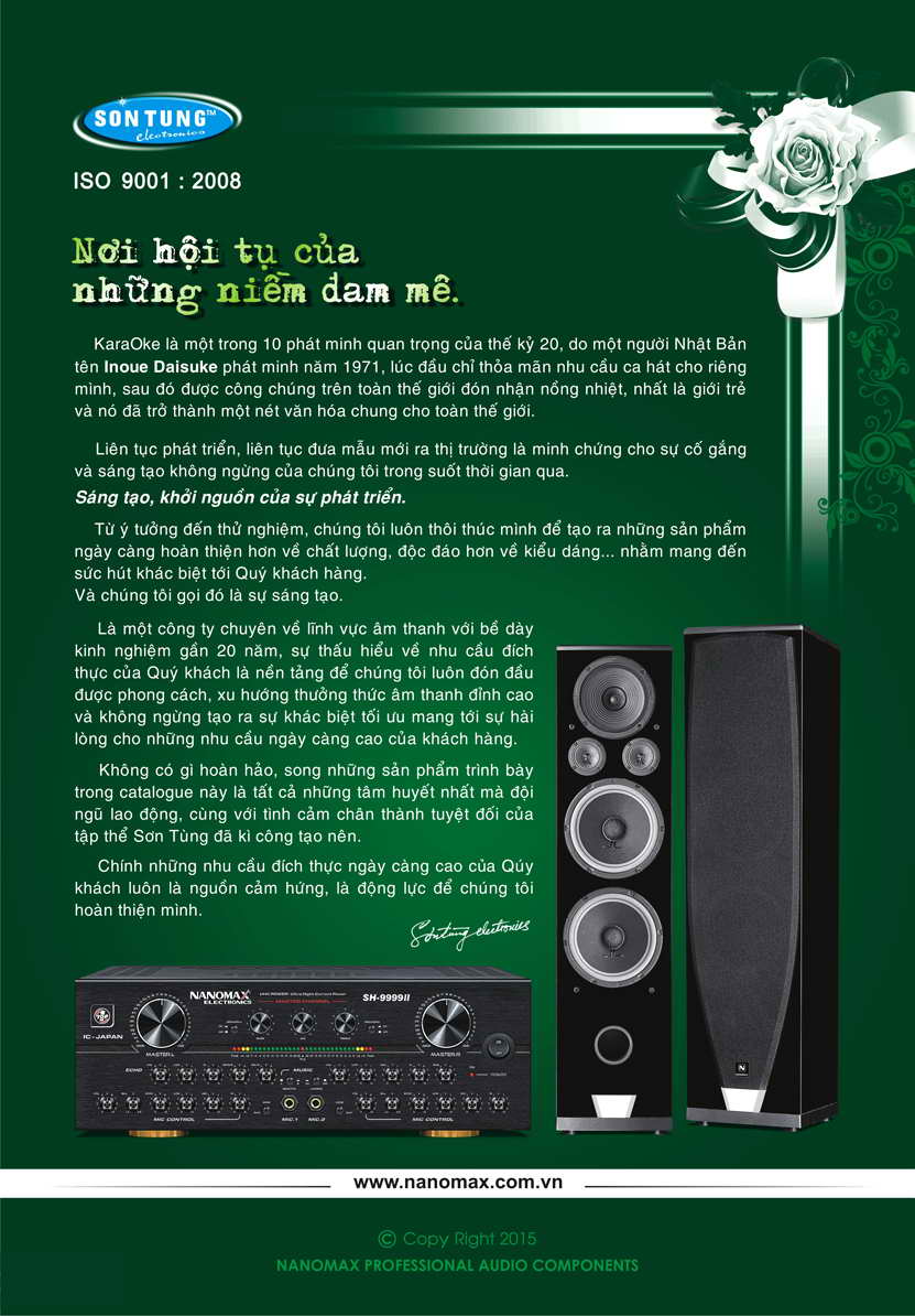 Giới thiệu loa kéo Nanomax