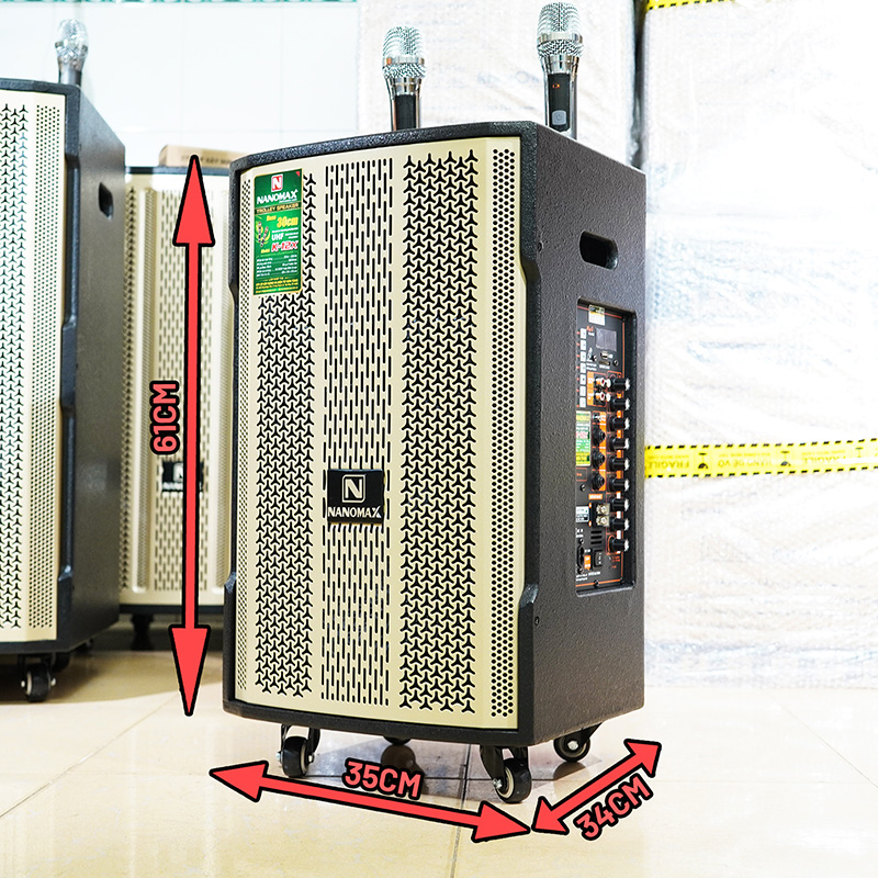Loa kéo nanomax k-12x 3