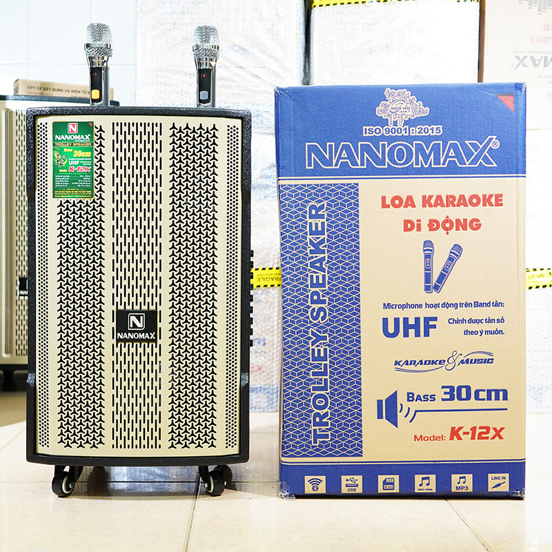 Loa kéo nanomax k-12x 4