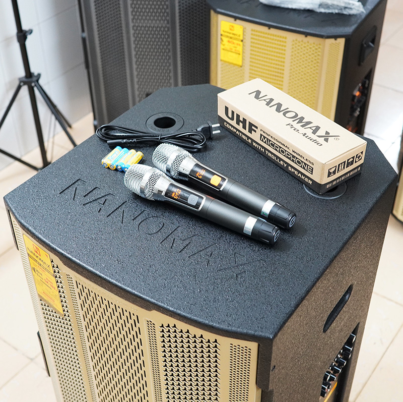 Loa kéo Nanomax SK-18F5 karaoke bluetooth 13
