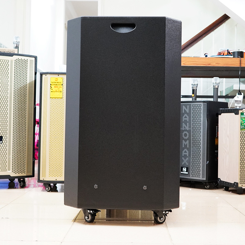 Loa kéo Nanomax SK-18F5 karaoke bluetooth lưới xám 7