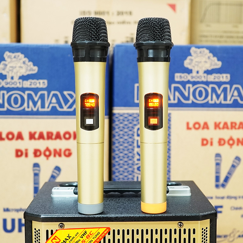 Loa kéo karaoke bluetooth mini nanomax s-8c 11
