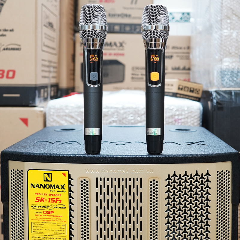 Loa kéo nanomax sk-15f3 karaoke bluetooth 11