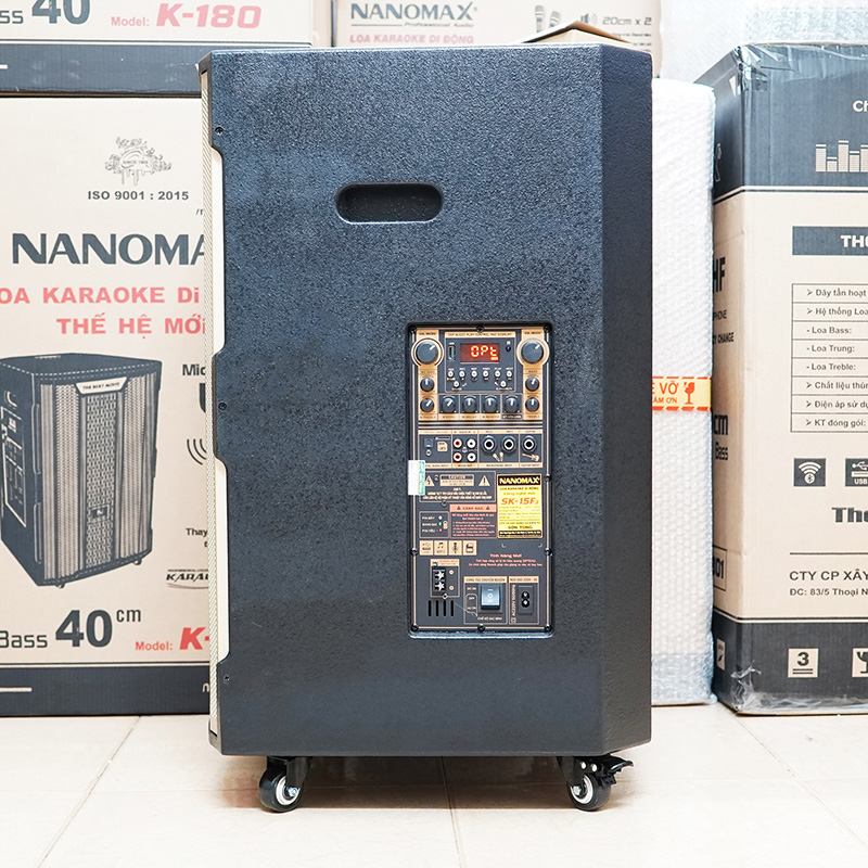 Loa kéo nanomax sk-15f3 karaoke bluetooth 6