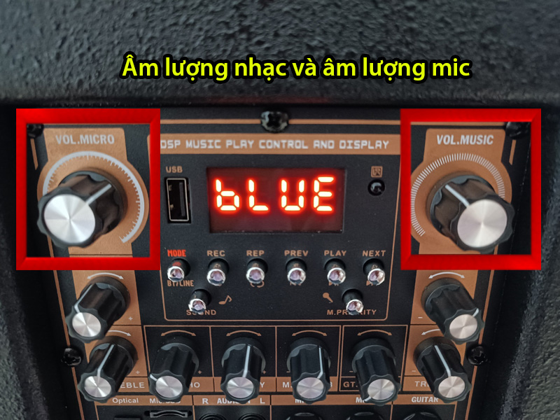 Cách chỉnh bass cho loa kéo