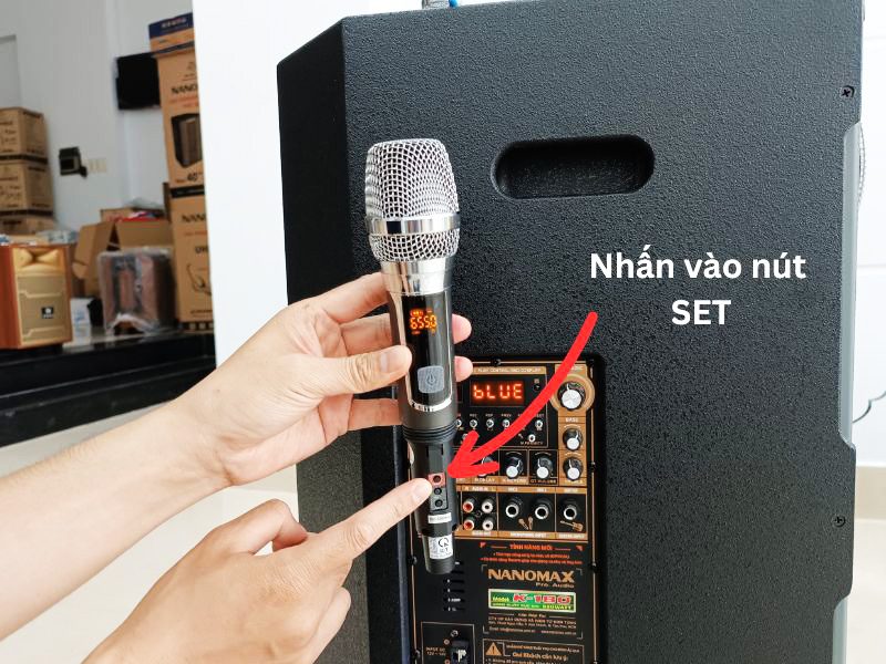 Cách set tần số loa 