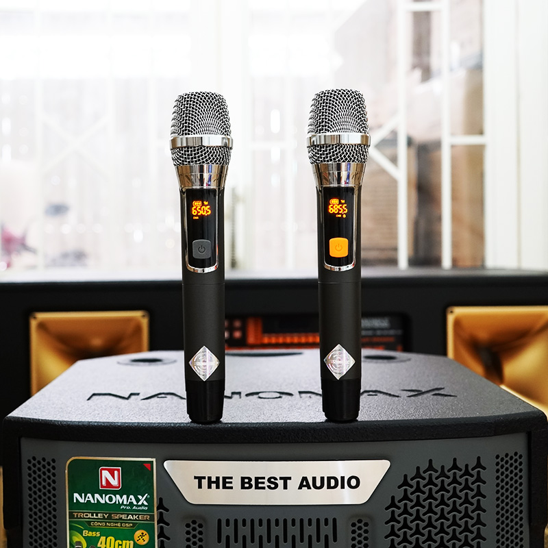 Loa kéo Nanomax X-2000 karaoke bluetooth 12