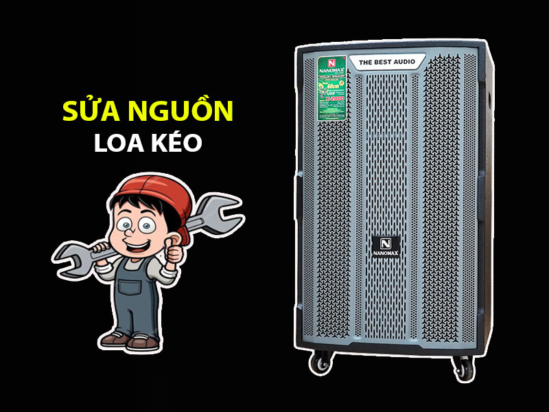Sửa nguồn loa kéo