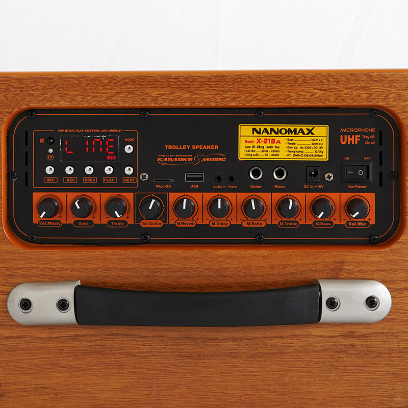 Loa karaoke xách tay Nanomax X-210A 8