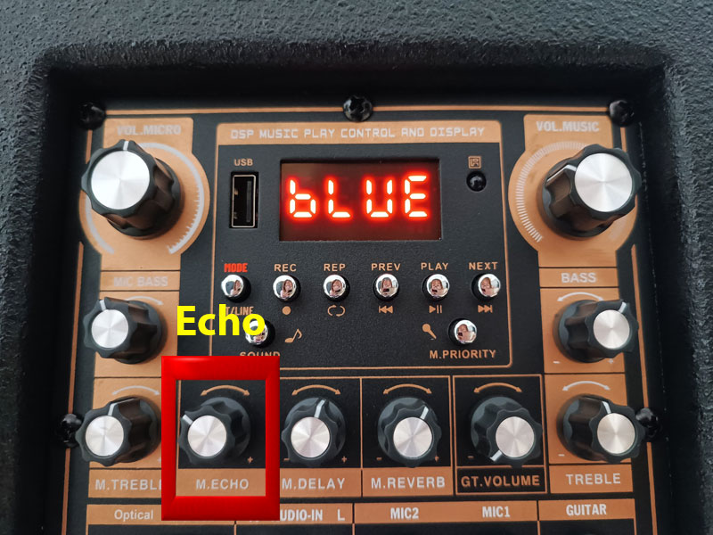 Loa kéo bị mất Echo