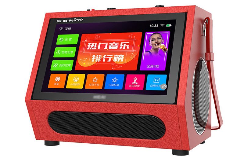 Loa kéo có màn hình cảm ứng