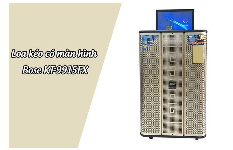 Loa kéo có màn hình cảm ứng