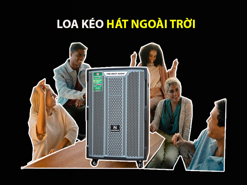Loa kéo hát ngoài trời