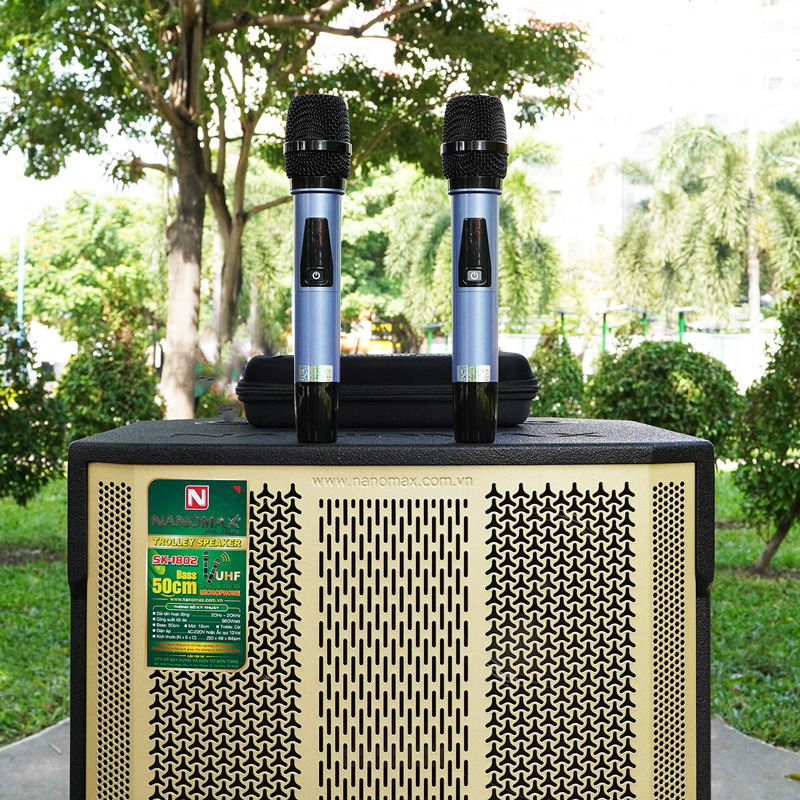 Loa kéo Nanomax SK-1802 vàng 6