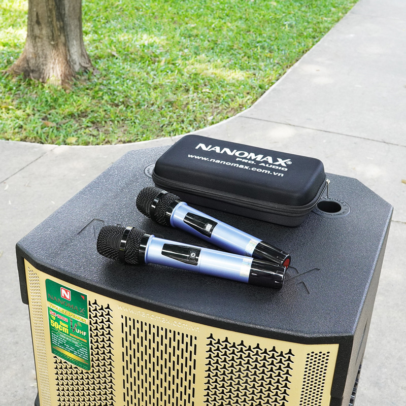 Loa kéo Nanomax SK-1802 vàng 7