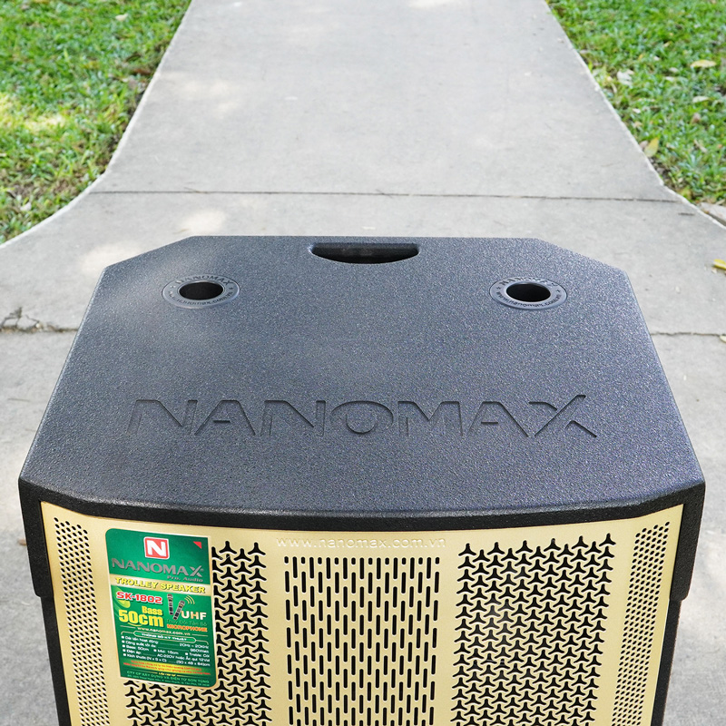 Loa kéo Nanomax SK-1802 vàng 8