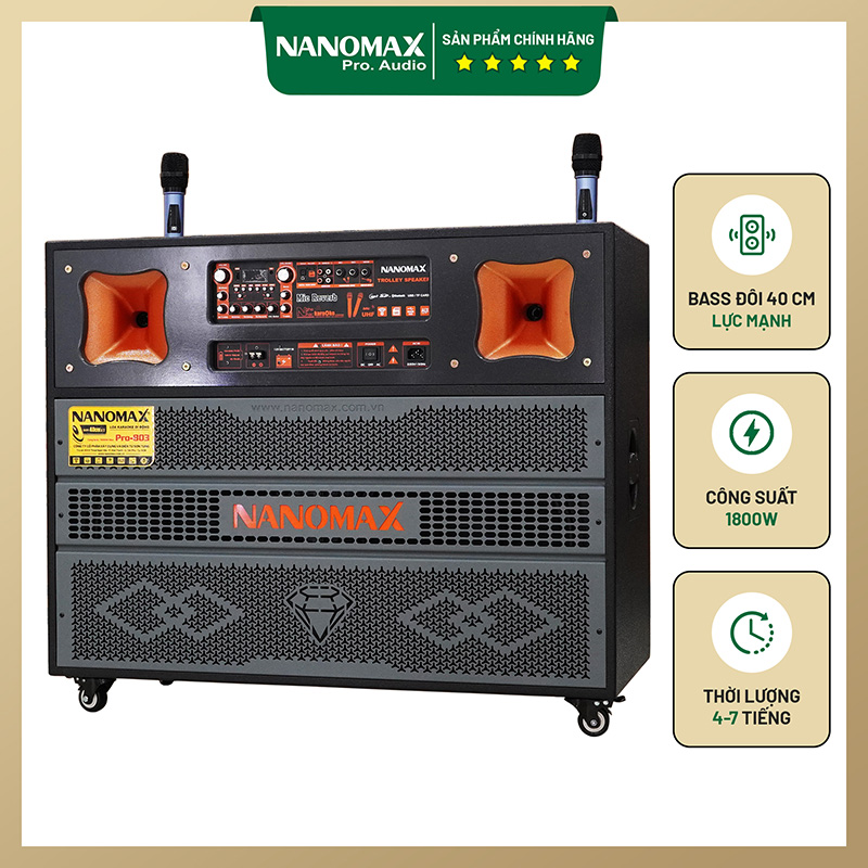 Loa kéo nanomax pro-803 1b