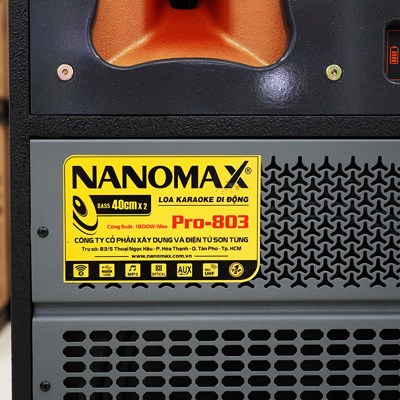 Loa kéo Nanomax Pro-803 7