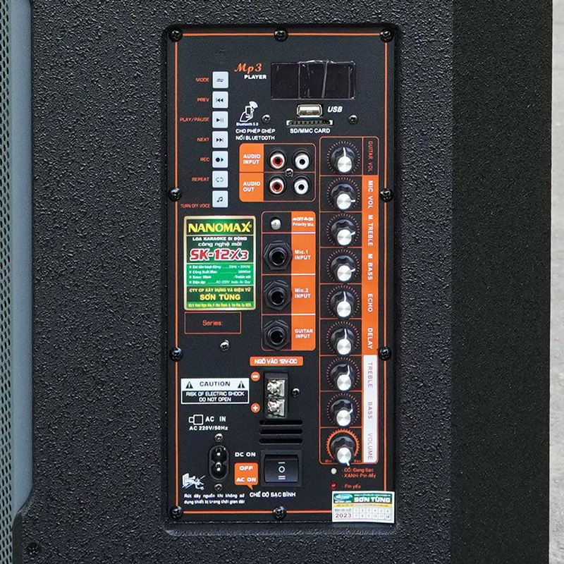 Loa kéo Nanomax SK-12X3 14