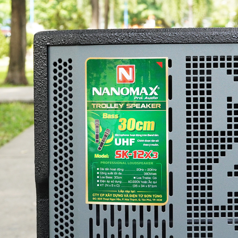 Loa kéo Nanomax SK-12X3 7