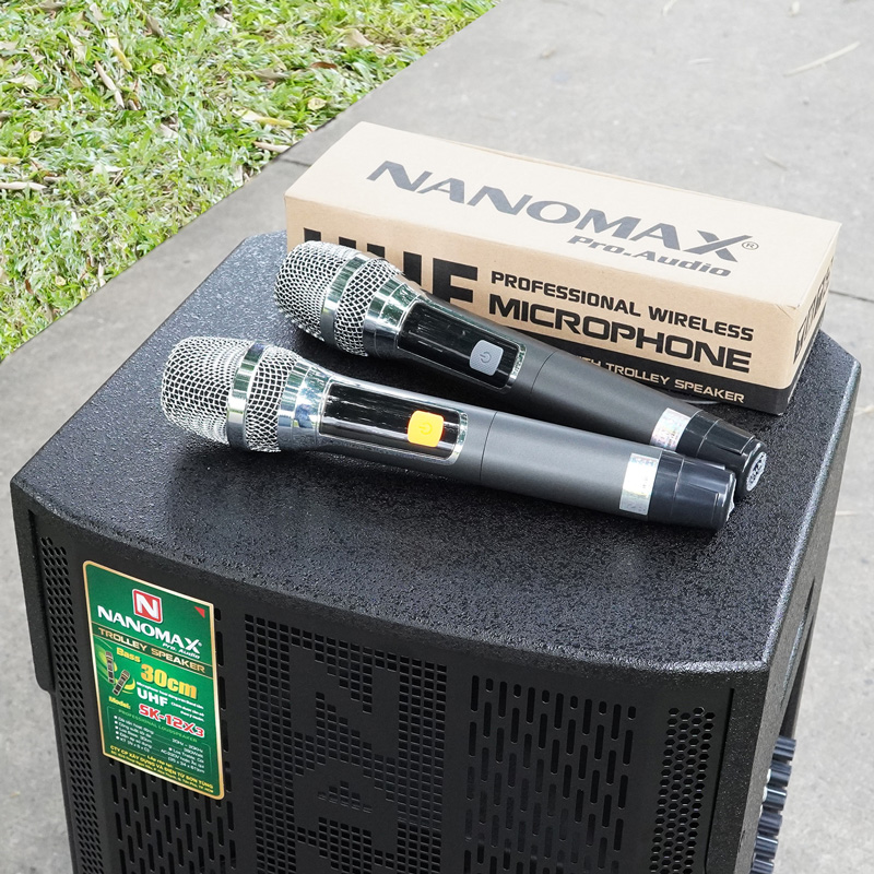 Loa kéo Nanomax SK-12X3 đen 10
