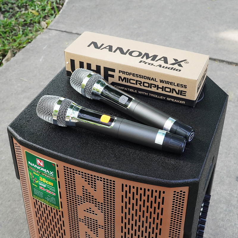 Loa kéo Nanomax SK-12X3 nâu 10
