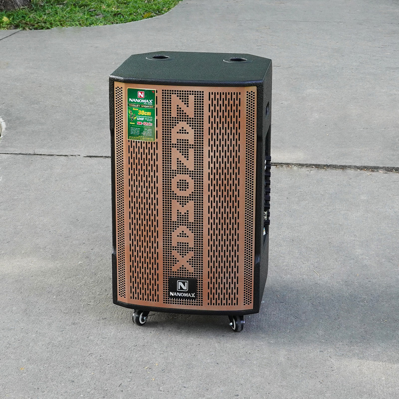 Loa kéo Nanomax SK-12X3 nâu 8
