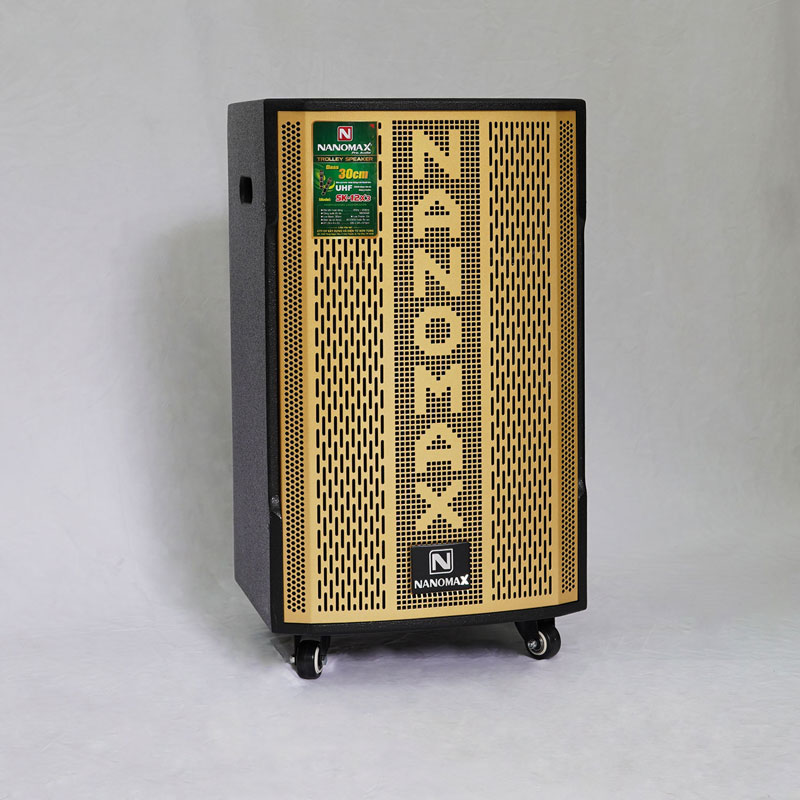 Loa kéo Nanomax SK-12X3 vàng 4