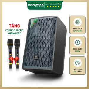 Loa karaoke xách tay Nanomax S-02 1