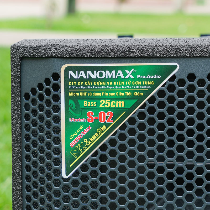 Loa karaoke xách tay Nanomax S-02 19
