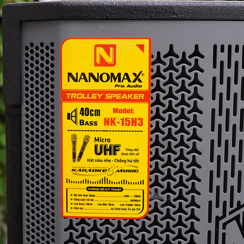 Loa kéo Nanomax NK-15H3 12