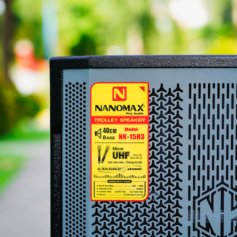 Loa kéo Nanomax NK-15h3 14