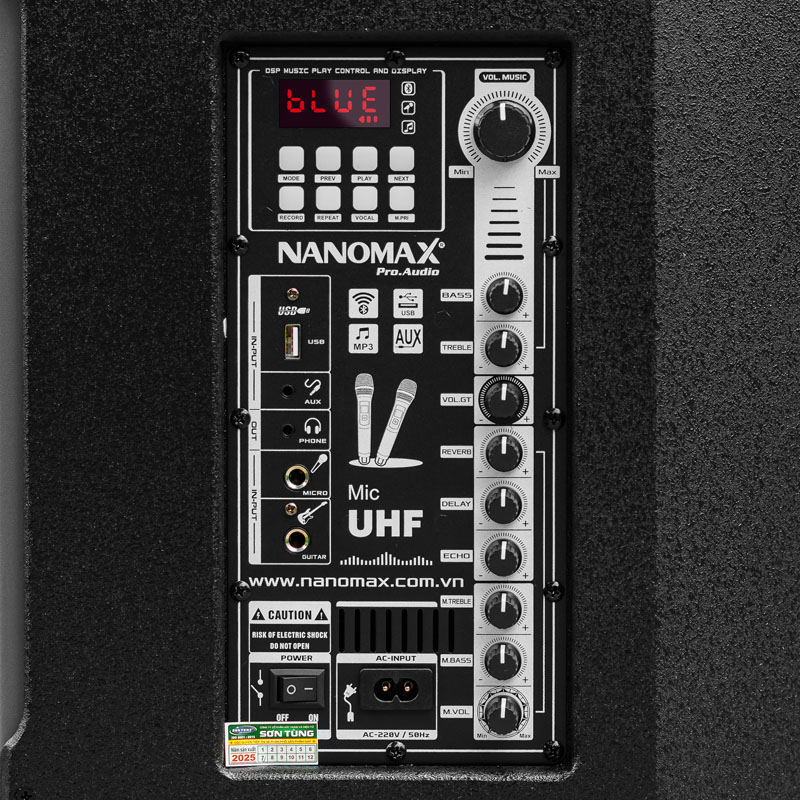 Loa kéo karaoke Nanomax NK-12H3 11