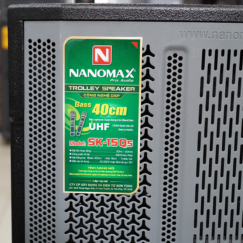 Loa kéo Nanomax sk-15q5 13