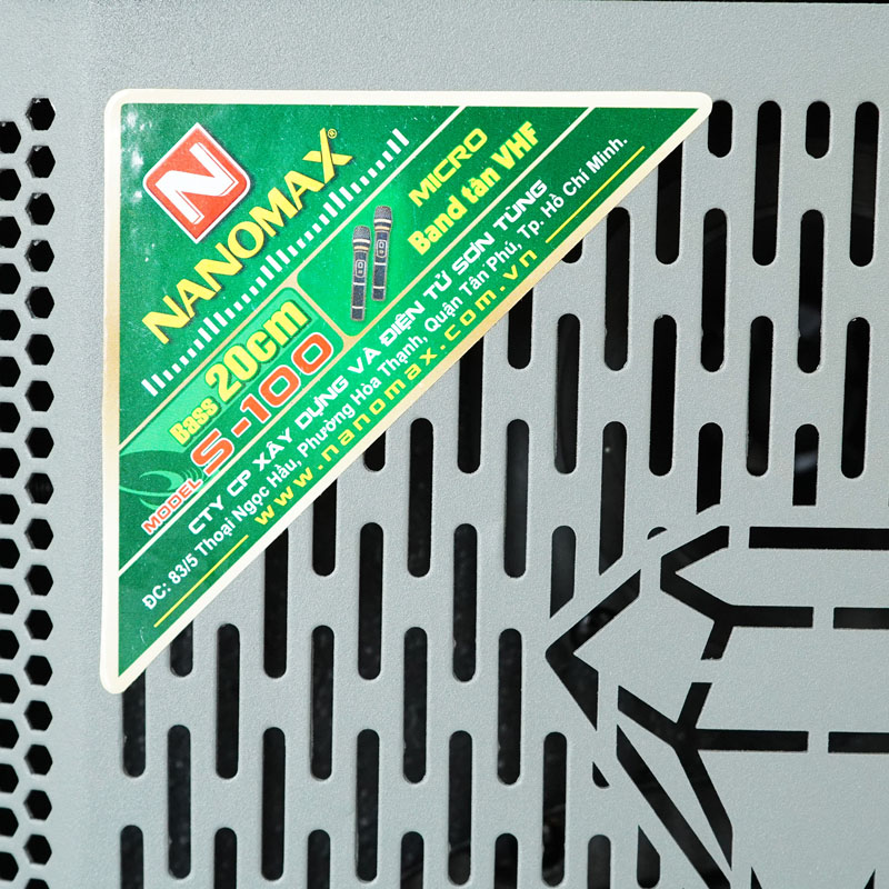 Loa karaoke mini nanomax s-100 10