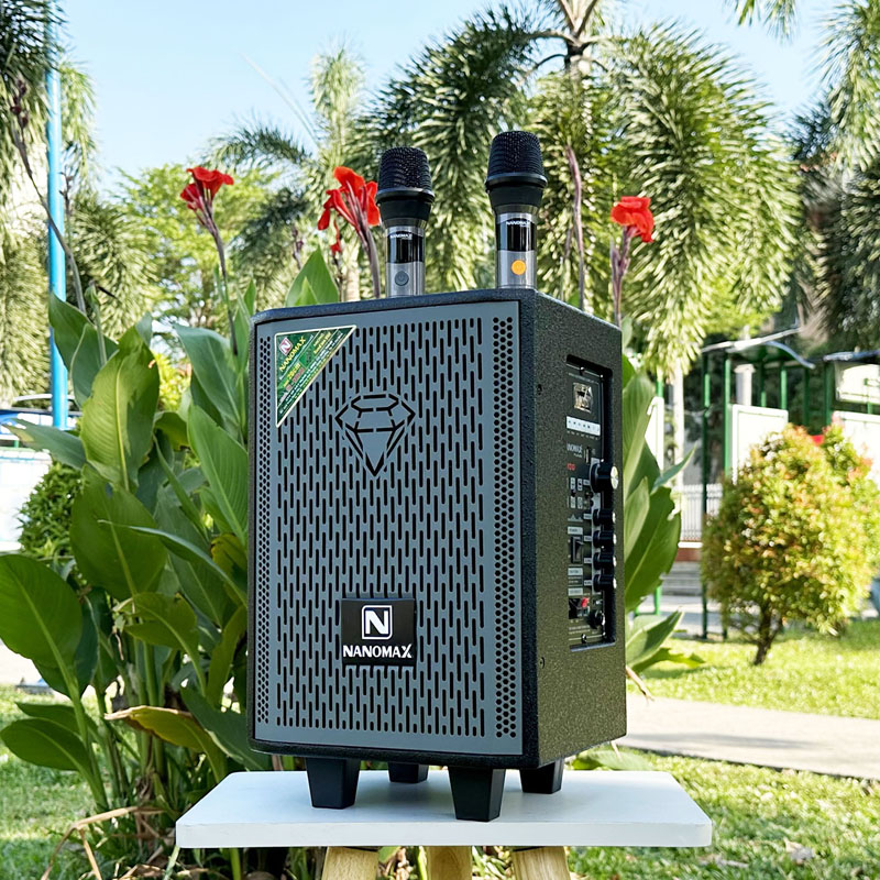 Loa karaoke mini nanomax s-100 4