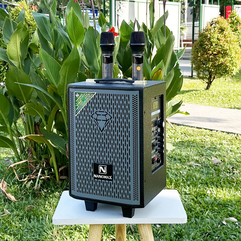 Loa karaoke mini nanomax s-100 6