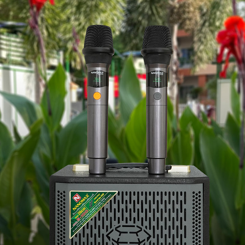 Loa karaoke mini nanomax s-100 9