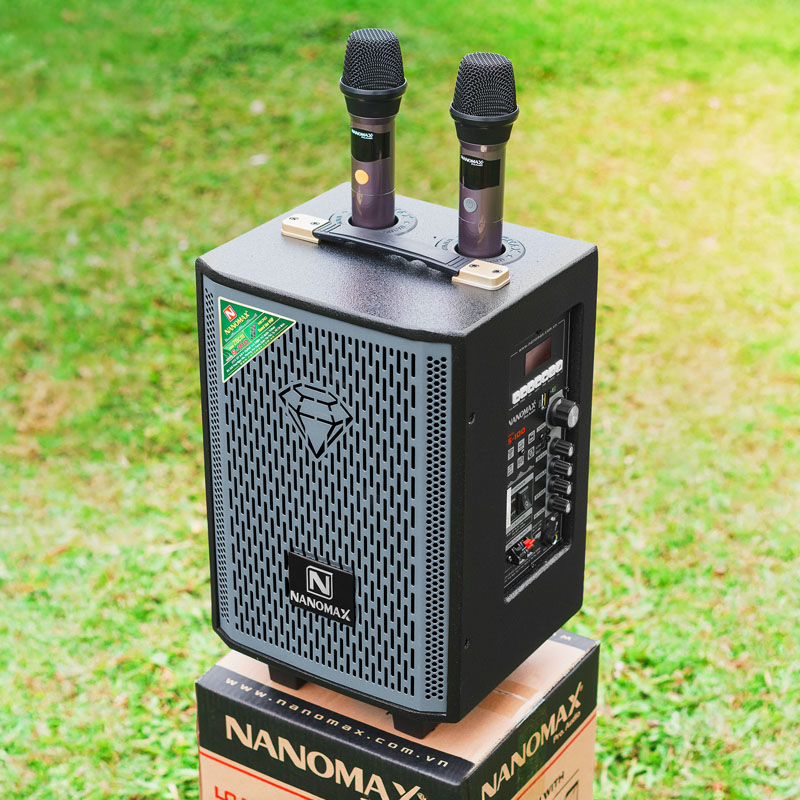 Loa karaoke Nanomax S-100 10