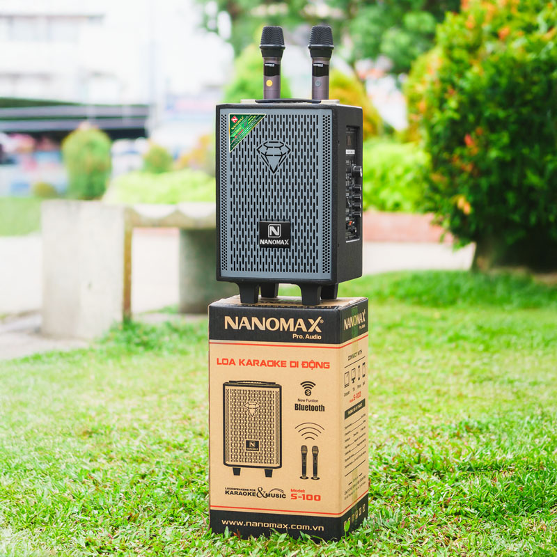 Loa karaoke Nanomax S-100 13
