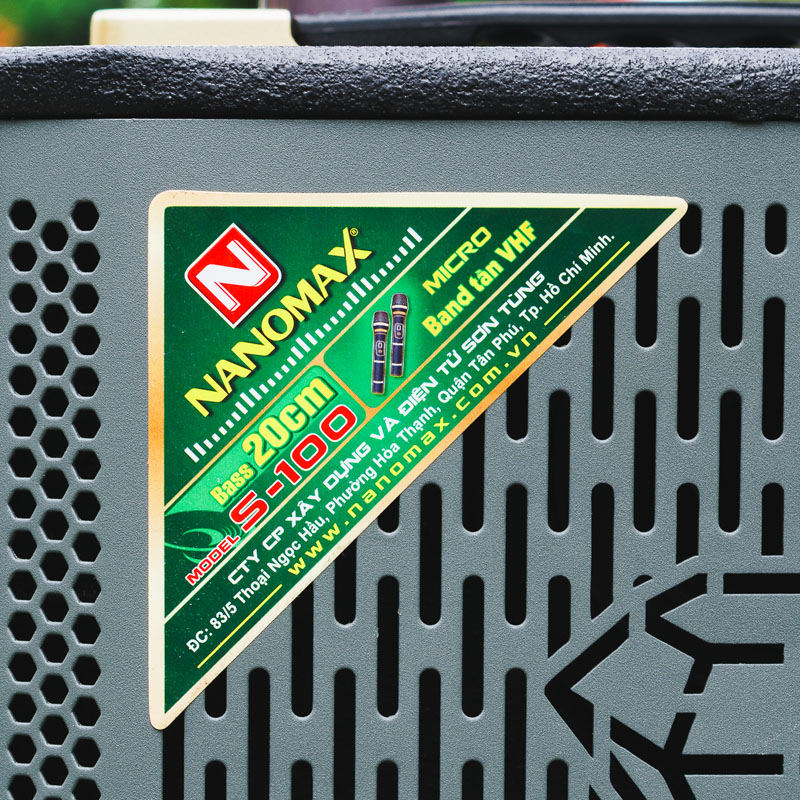 Loa karaoke Nanomax S-100 15