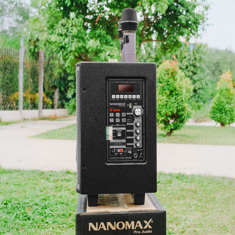 Loa karaoke Nanomax S-100 8