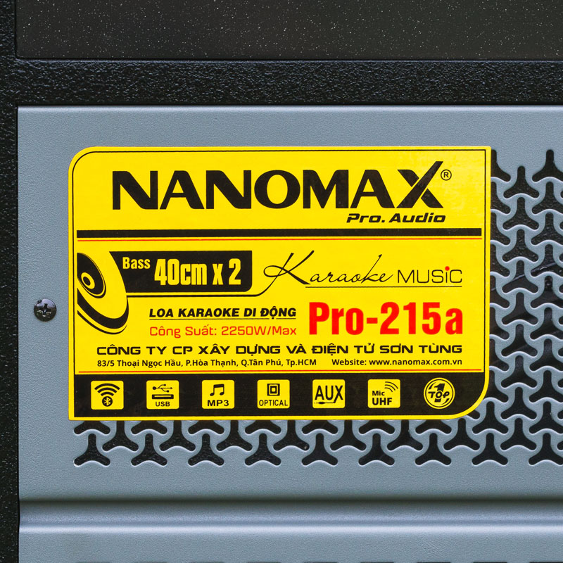 Loa kéo Nanomax Pro-215A 11