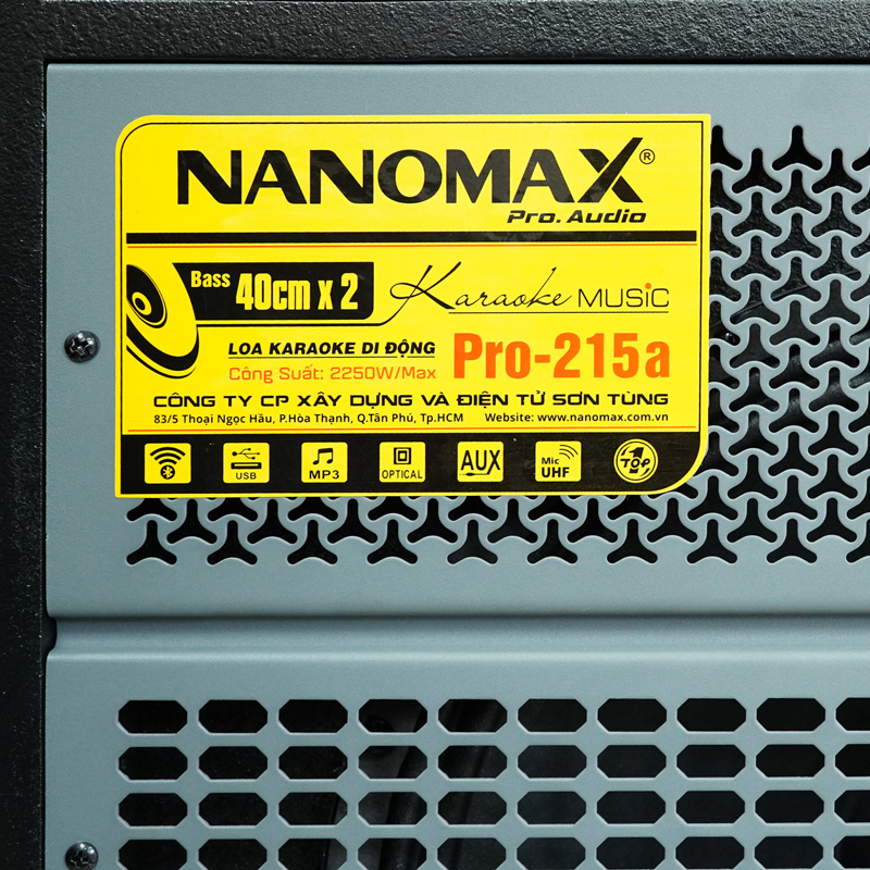 Loa kéo Nanomax Pro-215A 8