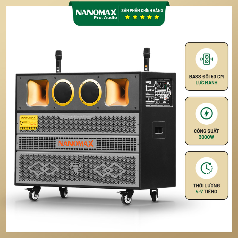 Loa kéo Nanomax Pro-218C 1