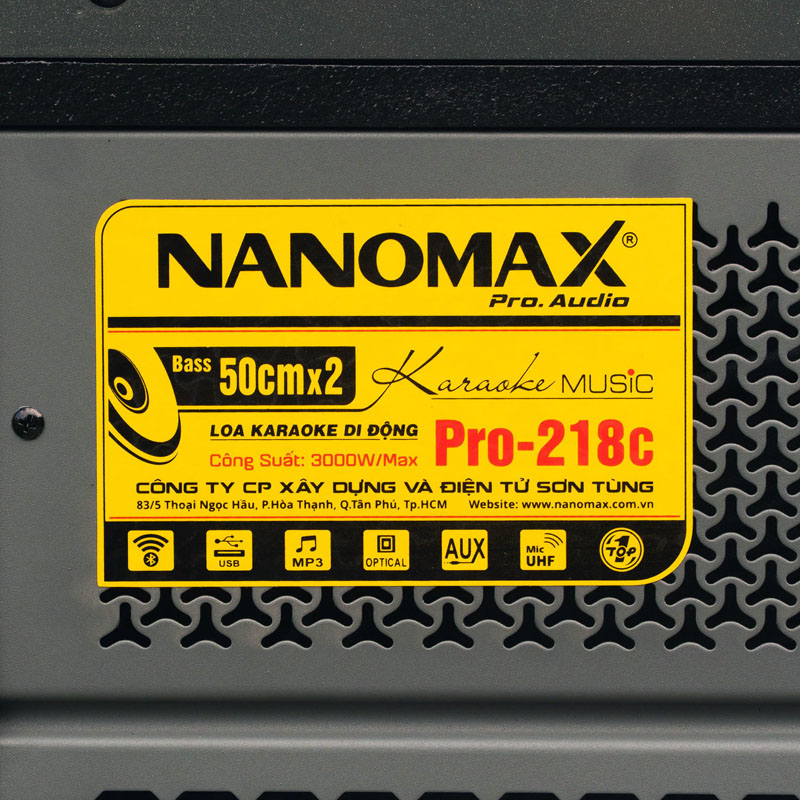 Loa kéo Nanomax Pro-218C 12