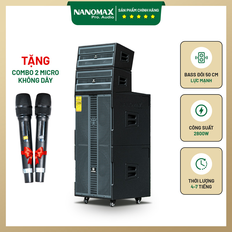 Loa kéo Nanomax Pro-218H 1