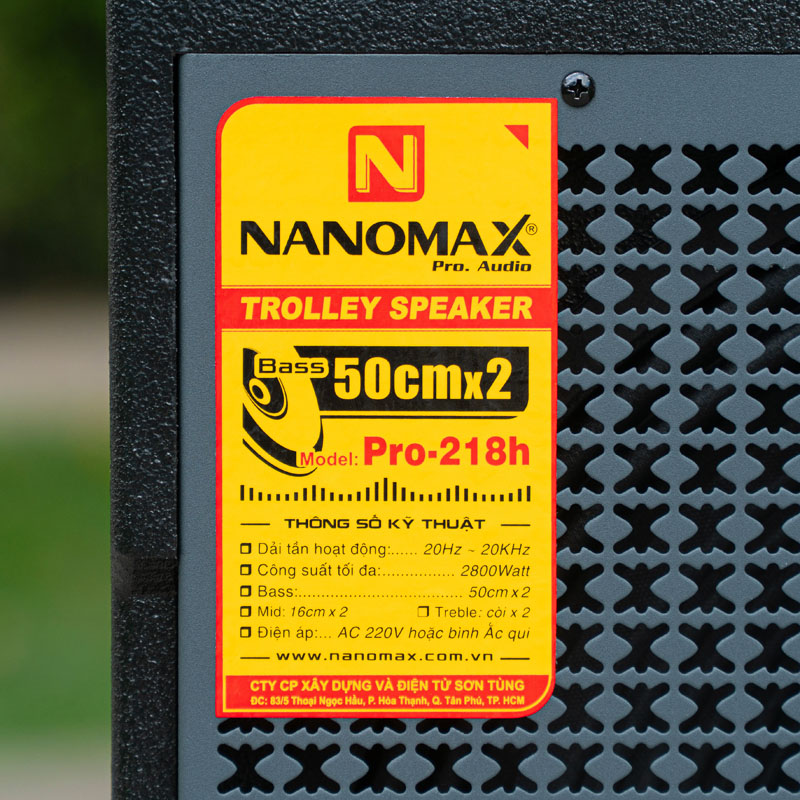Loa kéo Nanomax Pro-218H 9