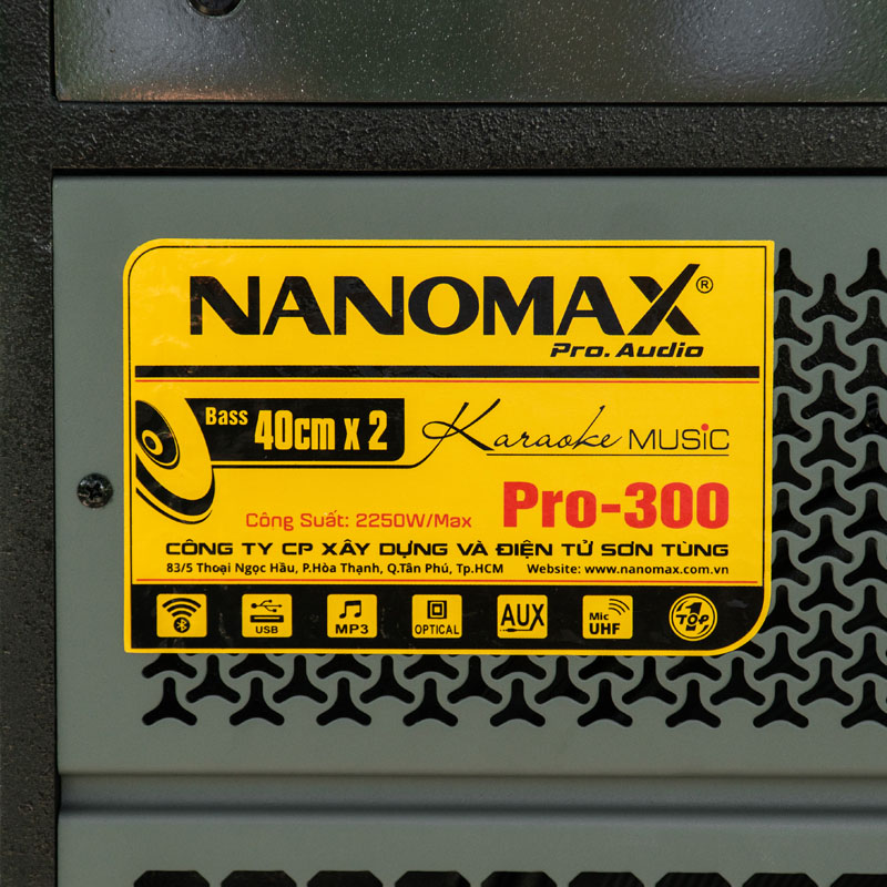 Loa kéo Nanomax Pro-300 7