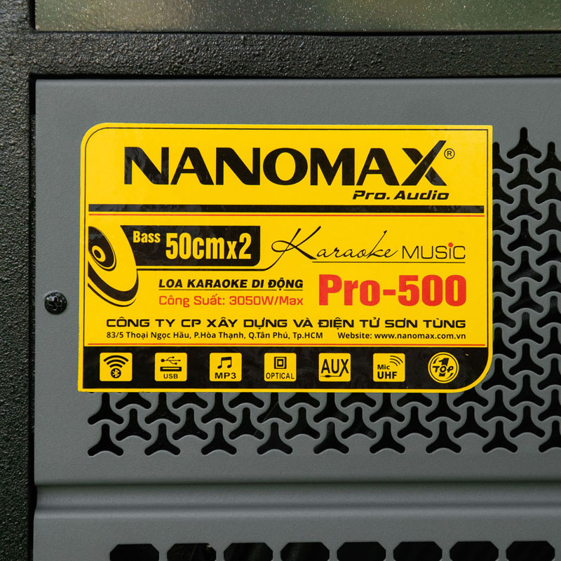 Loa kéo Nanomax Pro-500 10